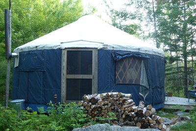 Ellsworth ME yurt