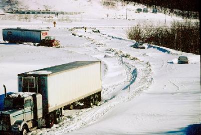 Blizzard of '78: I495 and Rt 20 Interchange