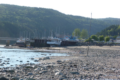 Alma boat on sea floor